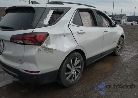 2022 Chevrolet Equinox Fwd Lt из США, поврежденный, VIN 3GNAXKEV6NL310509